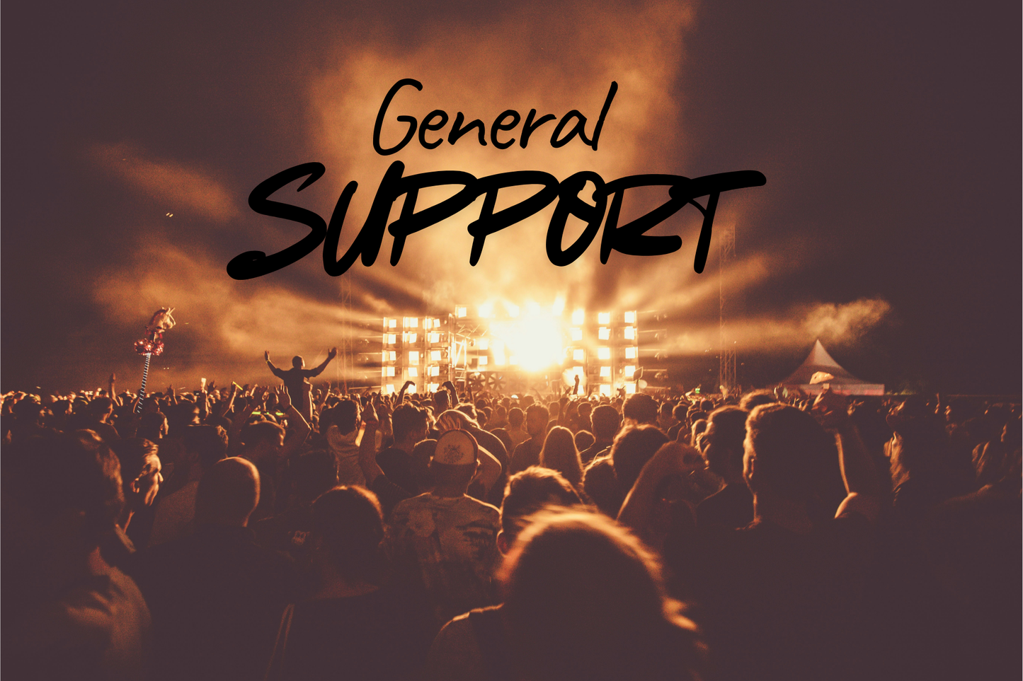 Backstage Pass - General Support + Name Added To Website