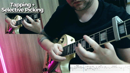Selective Picking w/chords & tapping