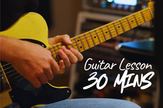 30-Min Guitar Lesson